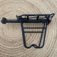 Gepäckträger Fahrrad schwarz