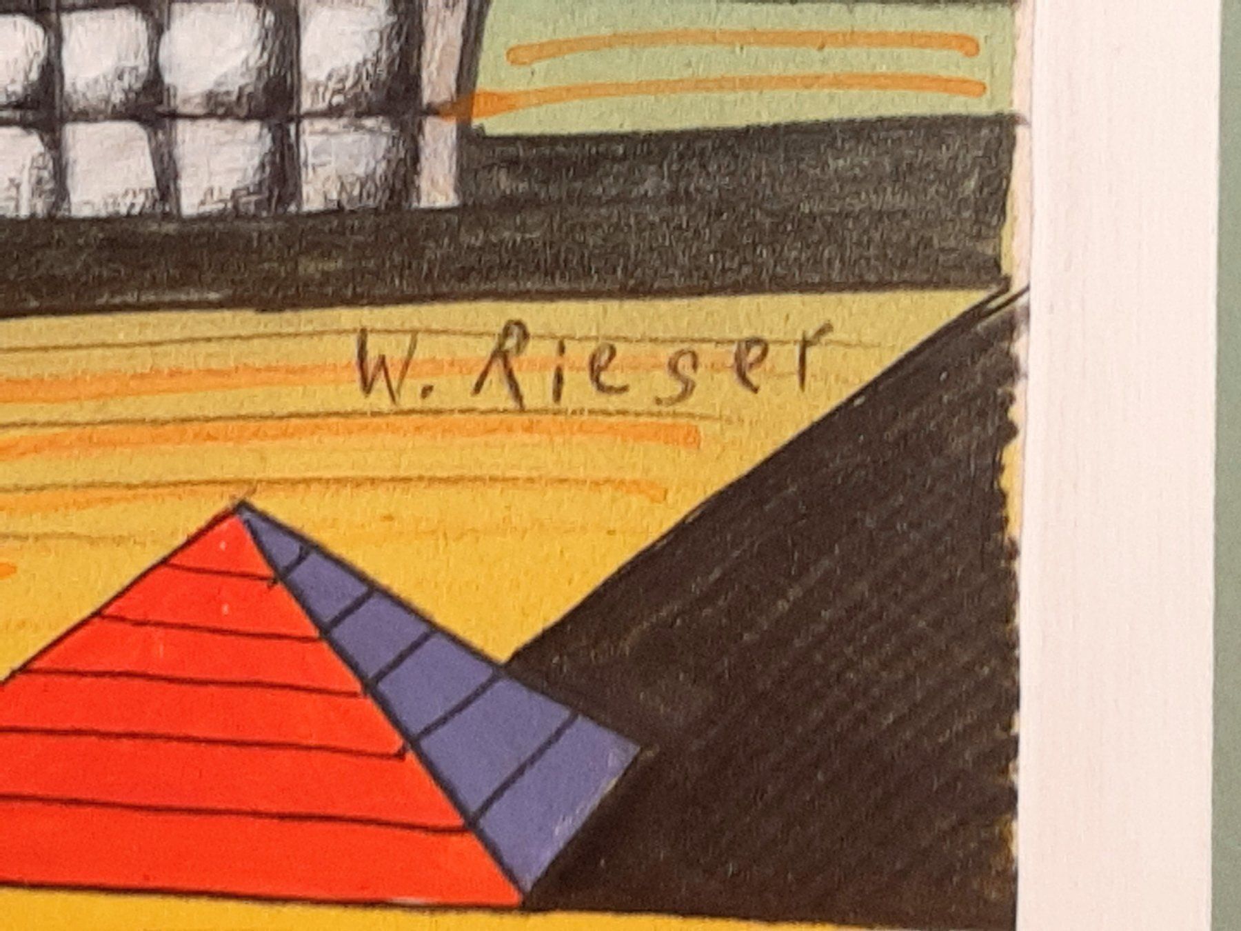 Poster & Bilder: Wunderbares Original von Willi Rieser – Gebraucht aus Zürich von 2bis 3
