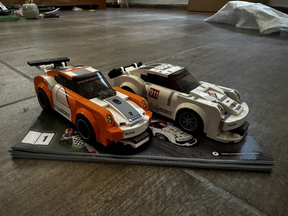 LEGO Porsche 911 GT Ligne d'arrivée 75912, LEGO Speed Champi (D ...