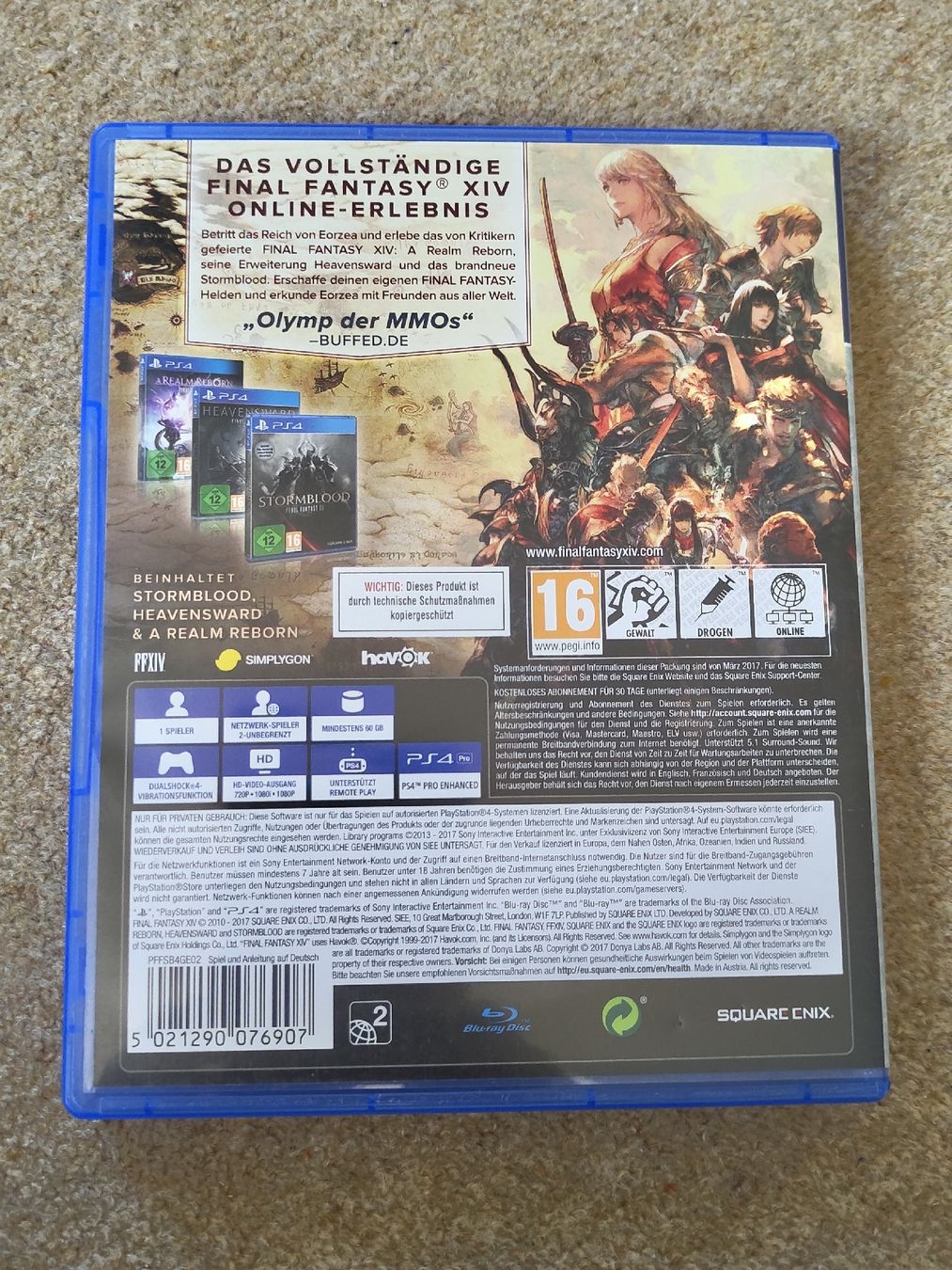 Giochi: Final Fantasy XIV Online: Complete Edition - PS4 Game – Usato da Glattbrugg venduto da har_jgc7 2