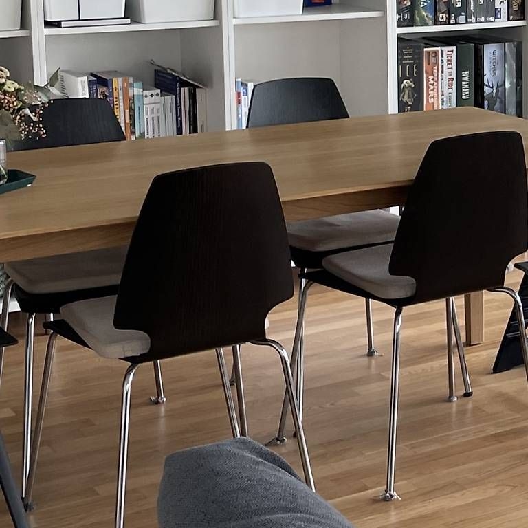 Sedie: 4x chaises IKEA noir – Usato da Lausanne venduto da mrth 1