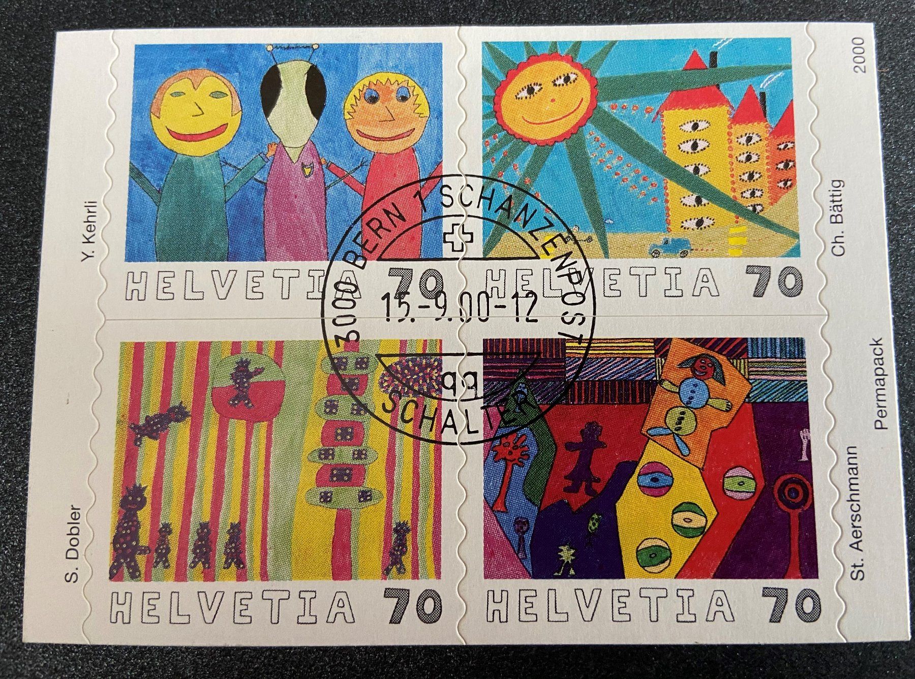 Tutti i francobolli: Lot Freimarken ET 4er Blöcke 1998 / 2003 – Usato da Böckten venduto da Hansi36 3