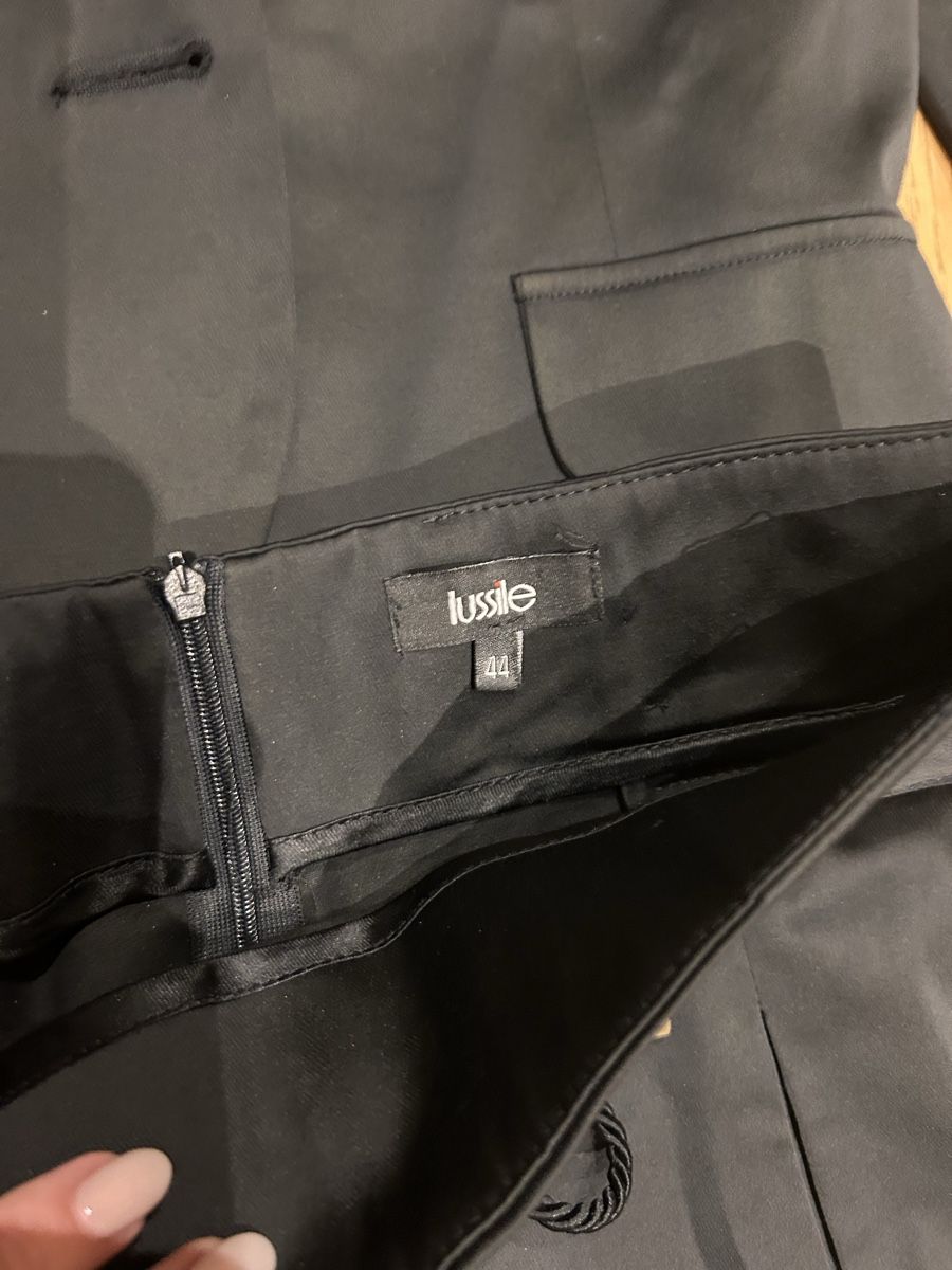 Kleiderpakete: Lussile two-piece black set , size S / 44, chic look – Gebraucht aus Veyrier von aliyag 3