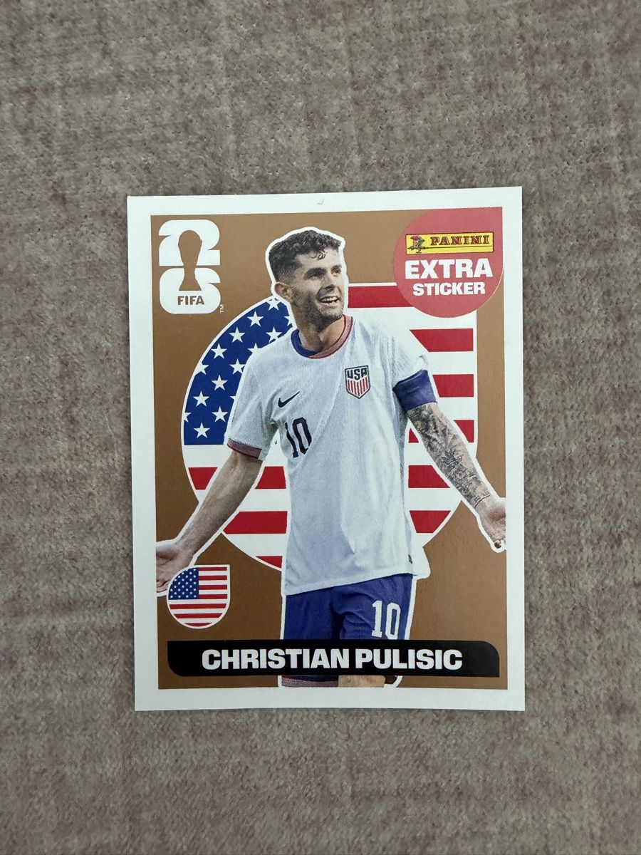 Panini Carte collezionabili: Extra Sticker Panini 2026 - Pulisic – Nuovo (secondo la descrizione) da Aarwangen venduto da Oberaargau_49