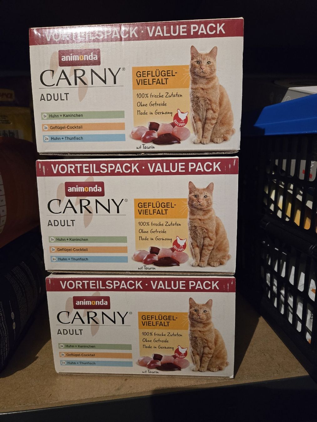 Futter: Carny Mix 5×12×85gr – Neu und originalverpackt aus Burgdorf von tamaraw03