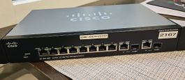 Cisco Small Business SF302-08P switch. (Art;1480)