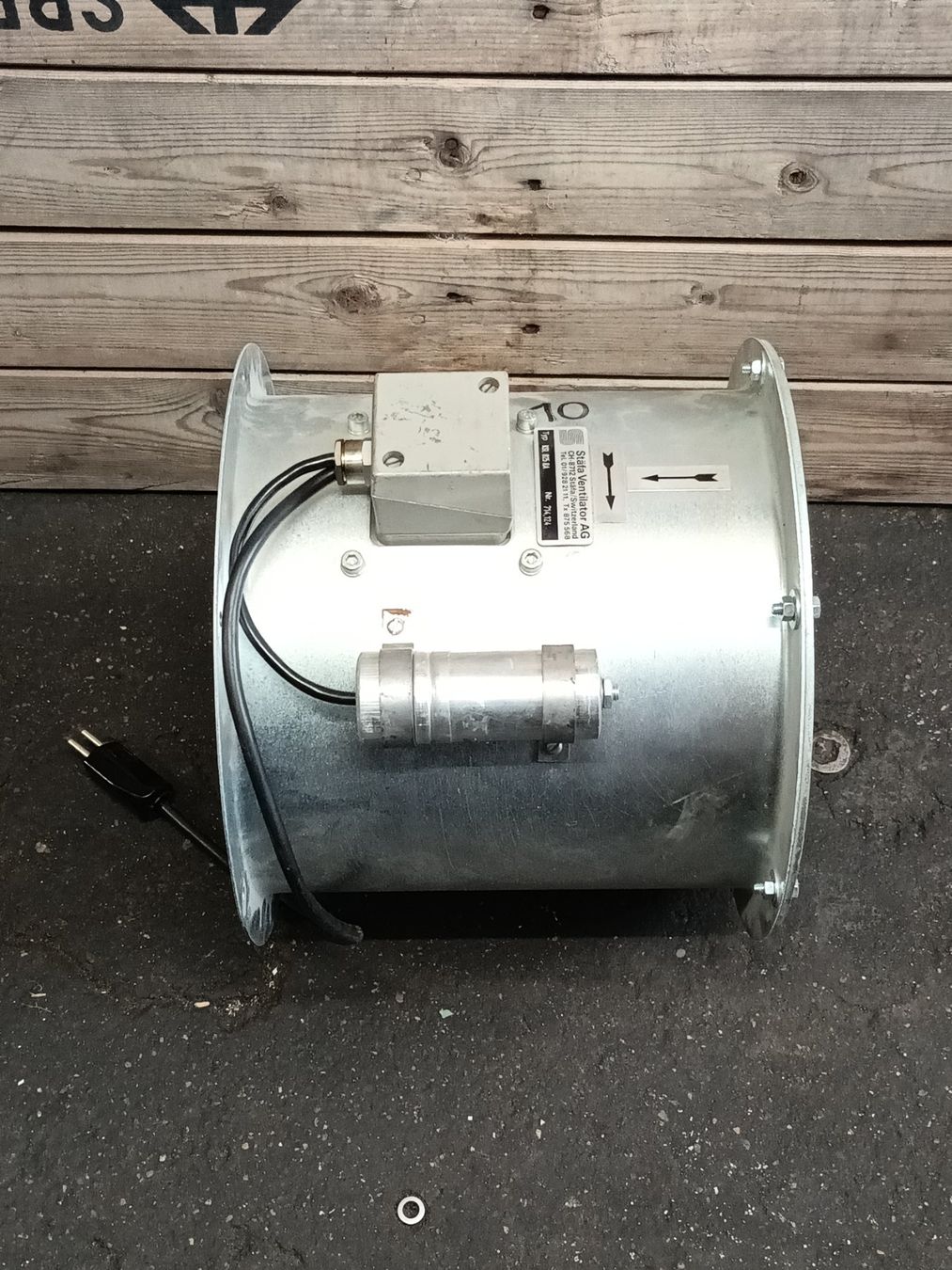 Ventilatori: RohrventilatorStäfa KSL 250-2 – Usato da Rüti ZH venduto da C_STYLE