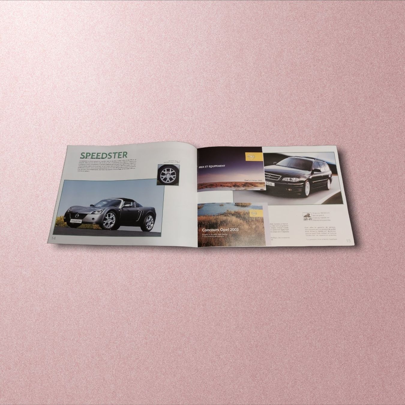 Opel Dokumente: Brochure Prospekt Opel all models printemps 2003 – Gebraucht aus Matran von Swiss_Stuff_Store 2