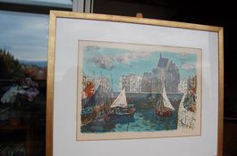 Lithographie de Roland Oudot (1897-1981)