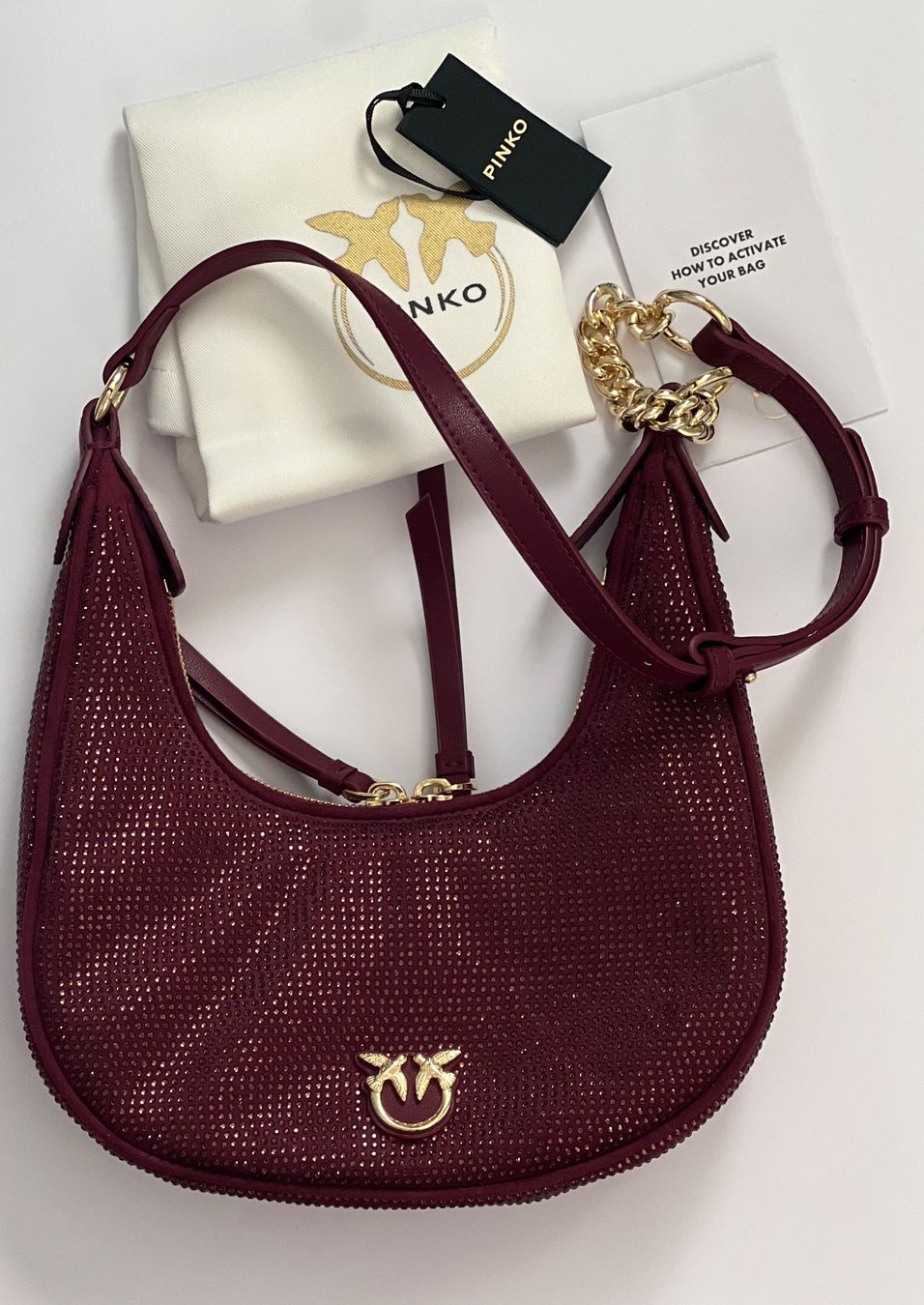 Pinko Borse da donna: Pinko BRIOCHE HOBO MINI - Handtasche – Nuovo e nell'imballaggio originale da Oberaach venduto da Dandy2021 4