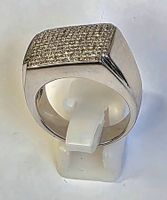 Diamant Siegel Ring 63