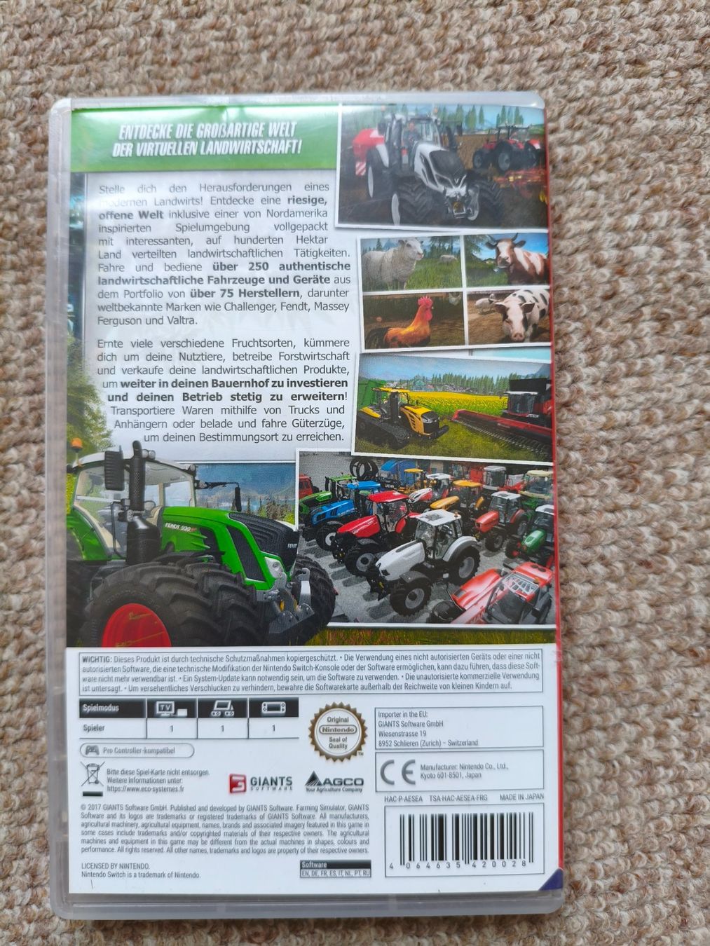 Nintendo Jeux: Landwirtschafts-Simulator Nintendo Switch – D'occasion à Vogelsang AG par miinlade 2