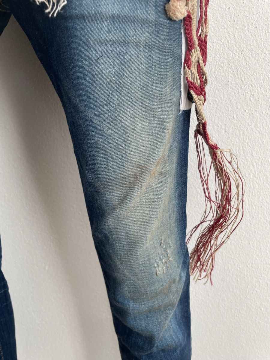 Dsquared2 Jeans: DSQUARED2 Jeans Gr. 42 Boho Ethno Style bestickt – Nuovo (secondo la descrizione) da Winterthur venduto da 11.11 4