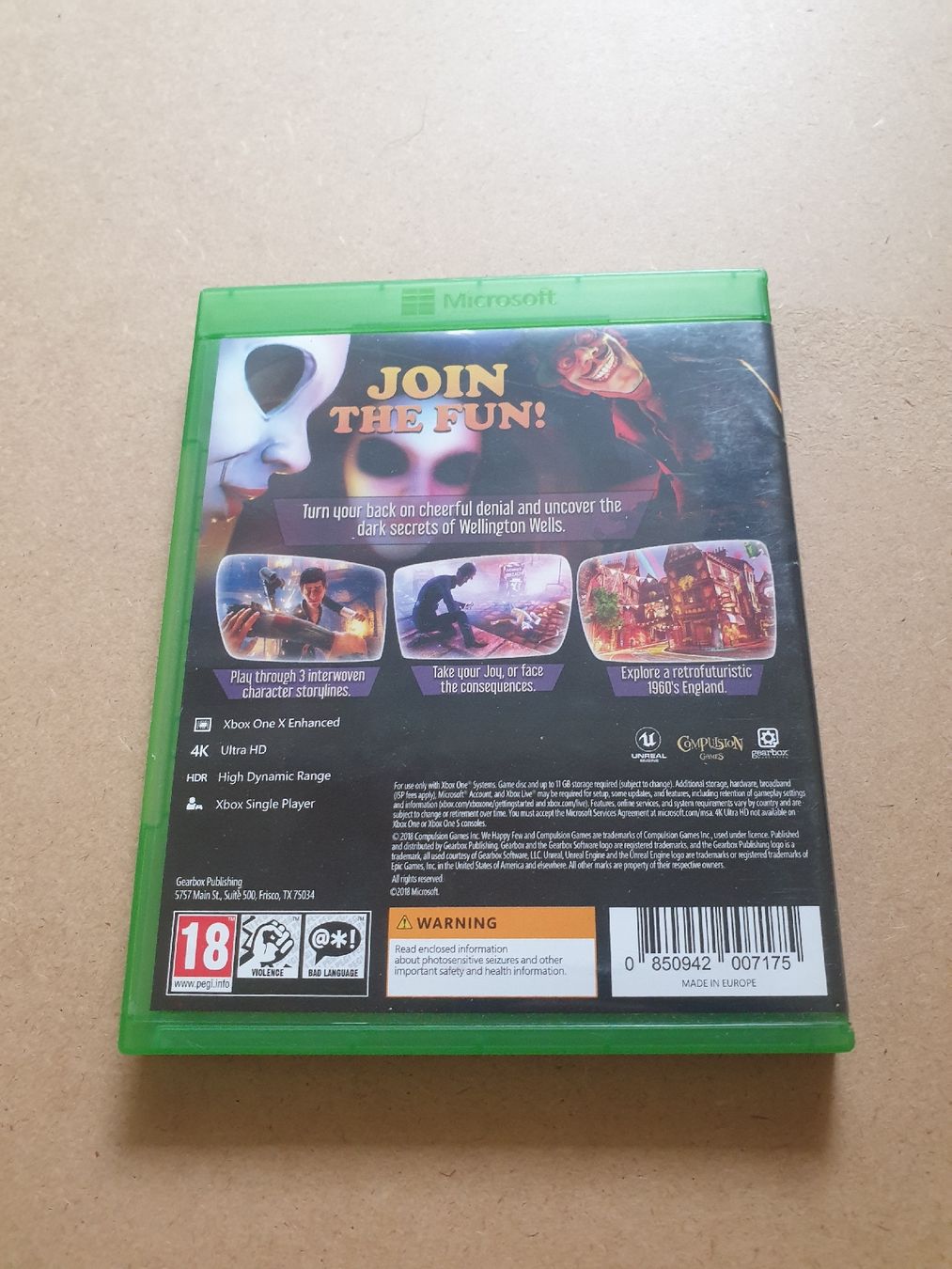 Giochi: We Happy Few - Xbox one – Usato da Chur venduto da FreakofRarity 1