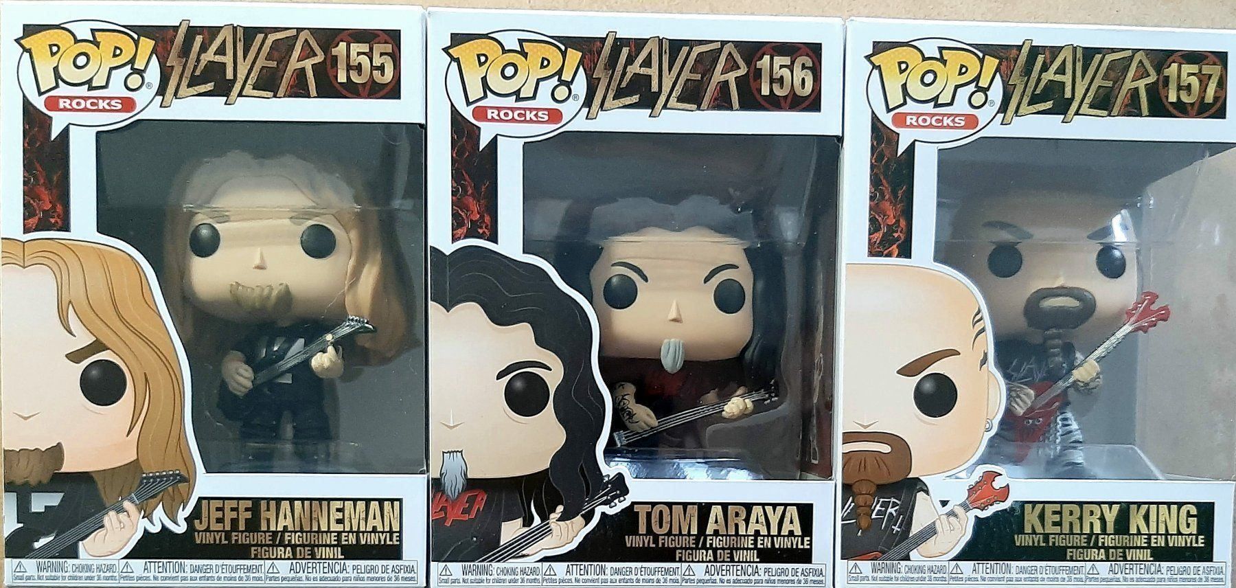 Funko Statuette: Funko Pop Rocks   Slayer – Nuovo e nell'imballaggio originale da Montet (Glâne) venduto da KOADA
