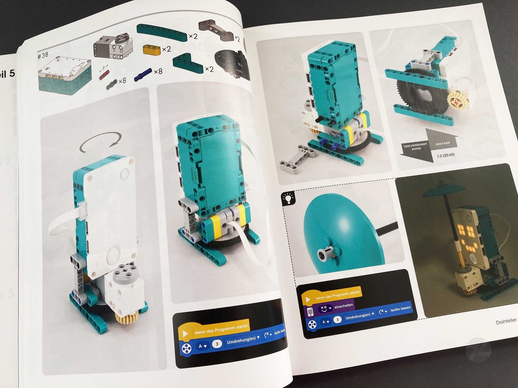 Lego Kit di costruzioni: LEGO Mindstorms Roboter-Erfinder Ideenbuch – Usato da Wetzikon ZH venduto da cyan74 4