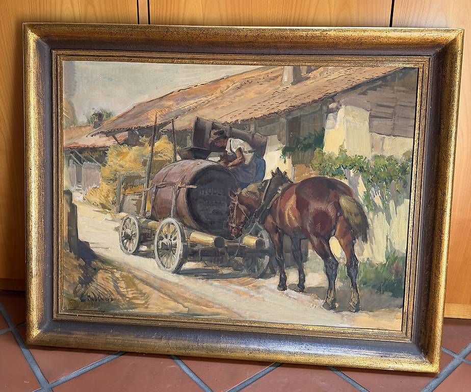 Tableaux: Ölgemälde Ernst Hodel 1945 – D'occasion à Berg TG par eho01