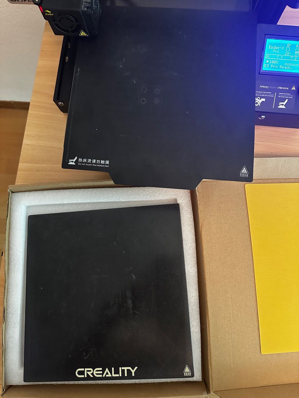 Creality Stampanti 3D: Ender 3 Pro 3D Drucker mit AutoNivellierung & Filamentsensor – Usato da Moosseedorf venduto da MirtoCarlo 5