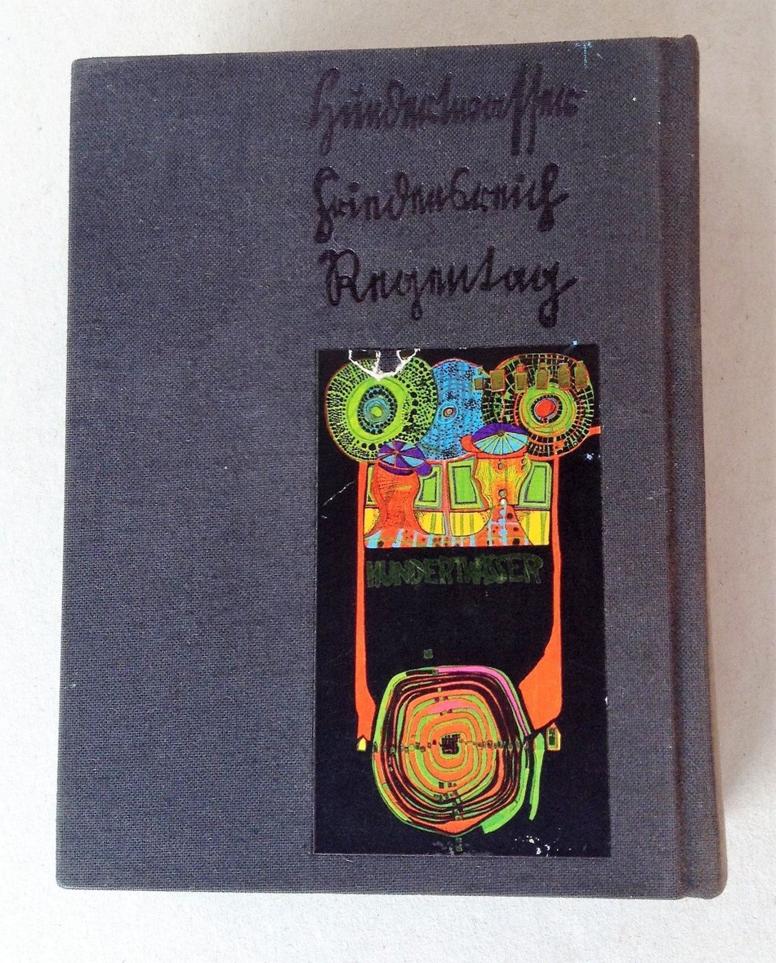 Libri: Hundertwasser  Nachschl.werk engl. japan – Usato da Alpnach Dorf venduto da MZ001 5