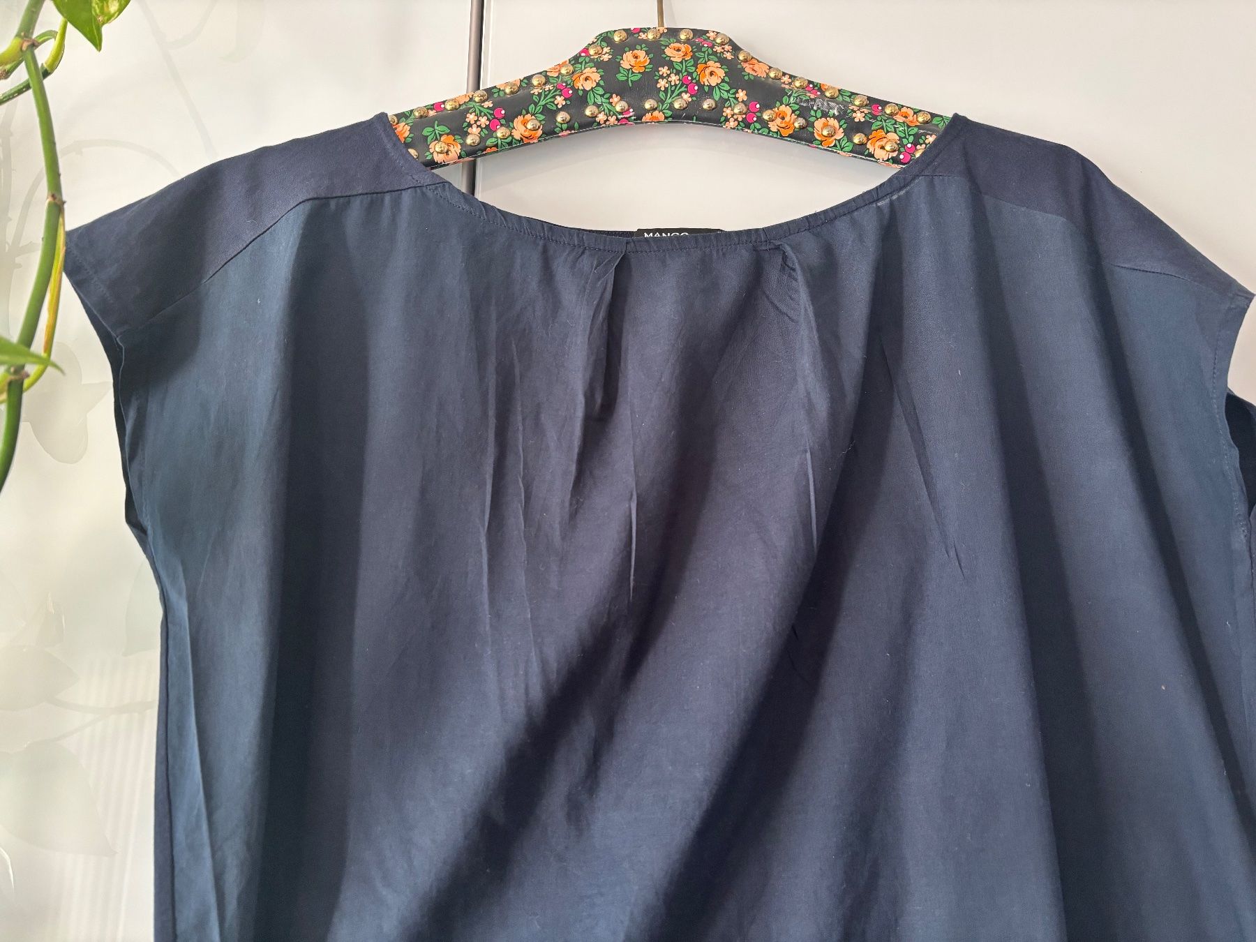 Mango Camicette: MANGO blaues Shirt Gr. M – Usato da Zürich venduto da missmodernage 1