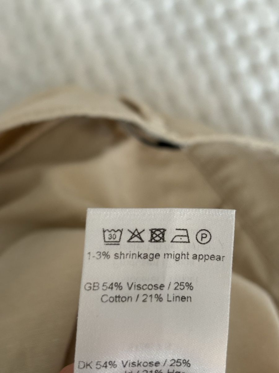 Pantaloni: linen beige wide leg pants envii – Usato da Winkel venduto da Zimtguetzli 3