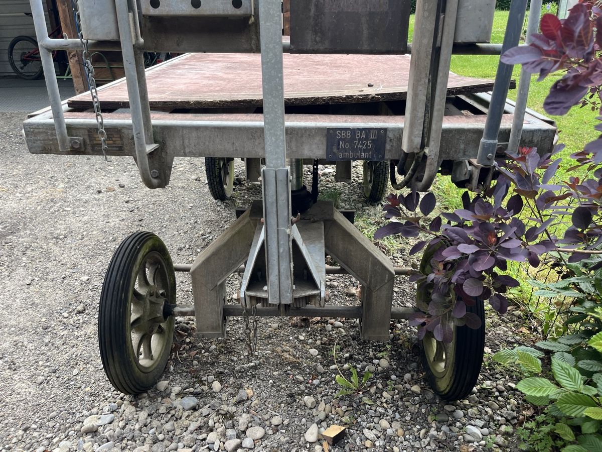 Rimorchi: SBB Paketwagen mit Hubtisch – Usato da Neftenbach venduto da Toniwha 1