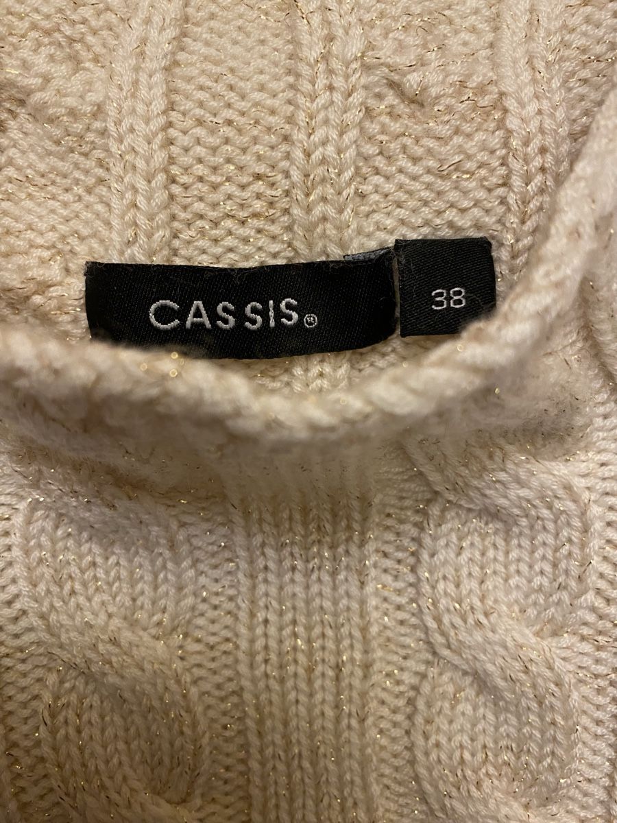 Maglioni & Felpe: Cremefarbener, weicher Zopfmuster-Pullover von Cassis Gr.38 – Usato da Jona venduto da Flamingoo 3