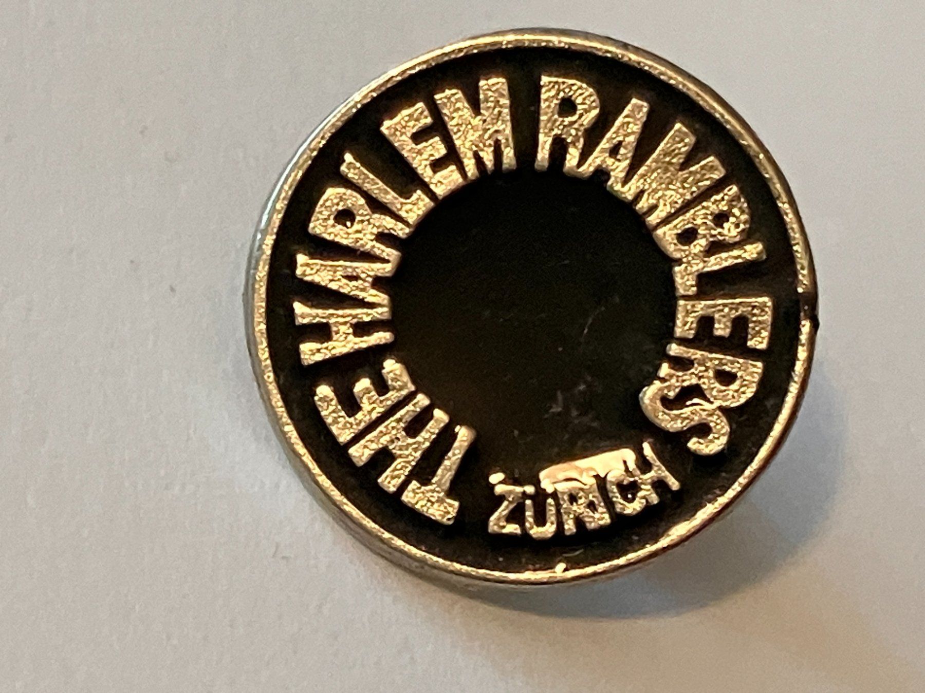Placchette & Badge: 1 Pin The Harlem Ramblers Zürich – Usato da Basel venduto da djwwpp