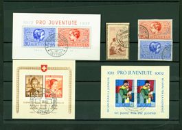 Blocks PJ + Vorläufer D gestemepelt (PJ782)
