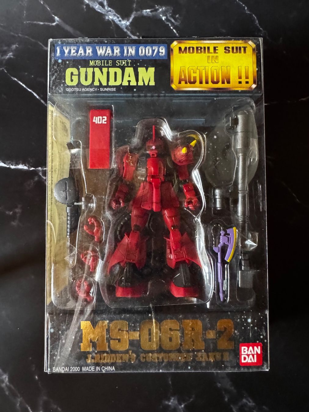 Bandai Giocattoli: BANDAI MS-06R-2 ZAKU II / MSA – Nuovo e nell'imballaggio originale da Knonau venduto da CEPPIGATTI