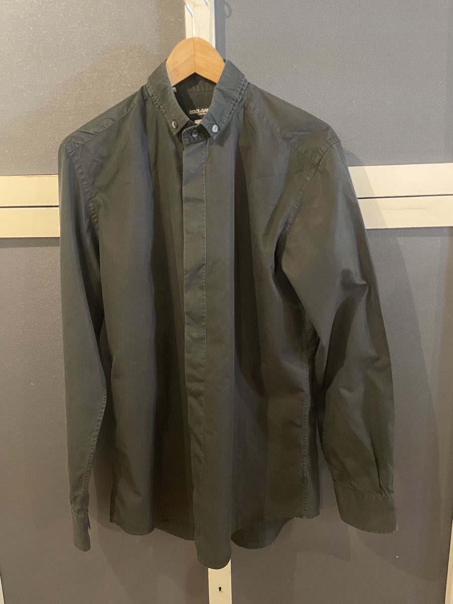 Dolce & Gabbana Camicie: Dolce Gabbana Hemd Schwarz – Usato da Eglisau venduto da lia_c7ny