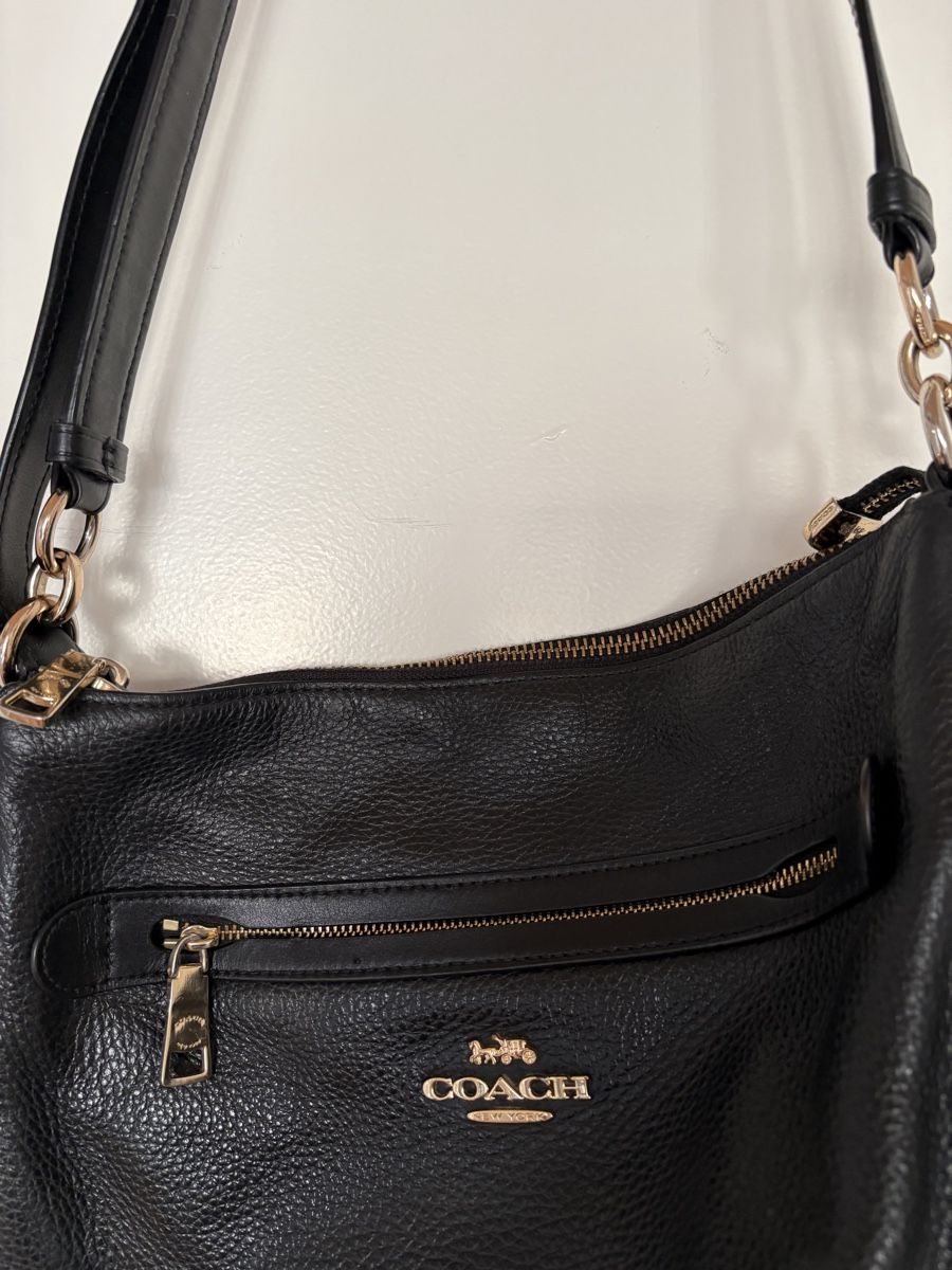 Taschen: COACH Black Leather Bag  – Gebraucht aus Zürich von chj_57pl 2