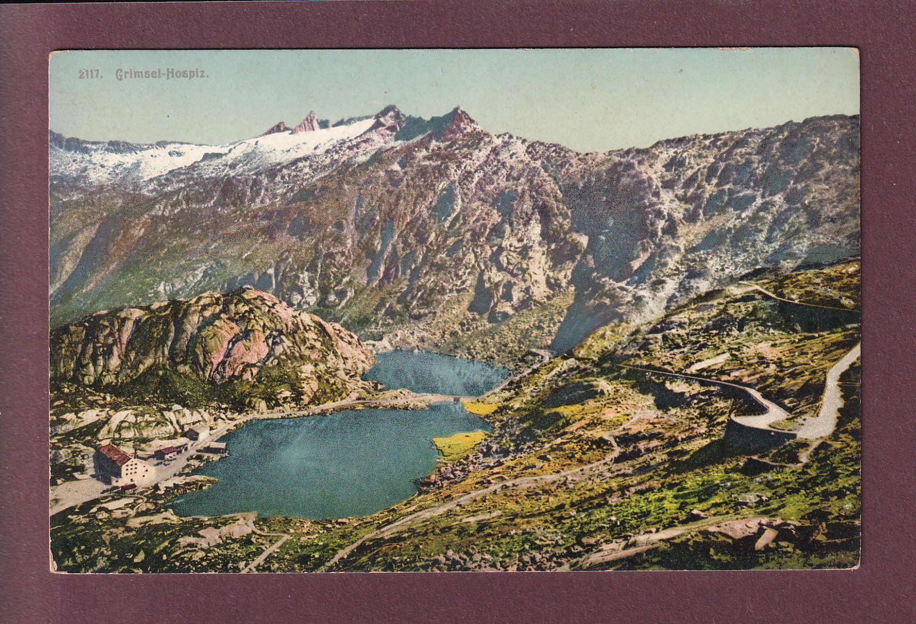 Cartoline postali: GRIMSEL HOSPIZ – Usato da Pully venduto da nicecards
