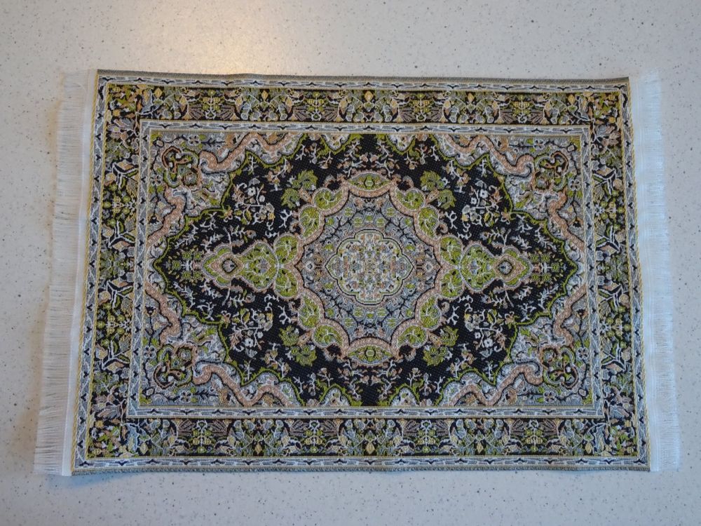 Melody Jane Puppenhaus Teppich Selbstklebend – Braun, Erdfarben, Ca. 48 X 33 Cm, Für Garten & Innendeko