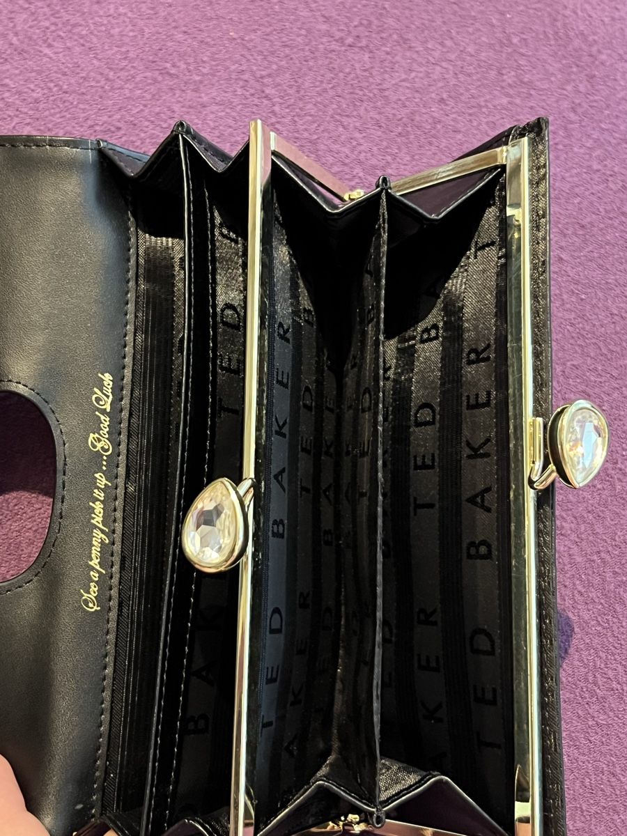 Portamonete: Portemonnaie Leder Schwarz  – Usato da Meilen venduto da mar_28dx 3