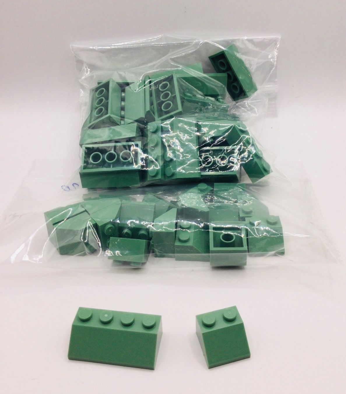 Lego Kit di costruzioni: Lego Dachsteine grün – Nuovo (secondo la descrizione) da Zürich venduto da Hippoly1955