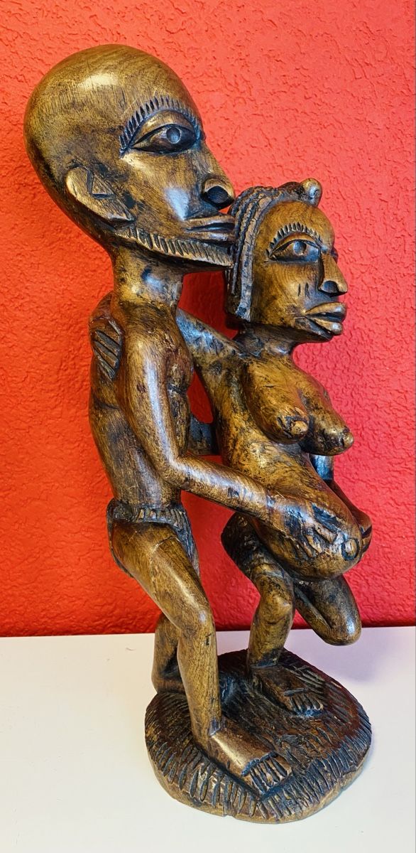 Skulpturen & Statuen: Afrikanische Holzskulptur - Liebe und Fruchtbarkeit – Gebraucht aus Zäziwil von Emlea 3