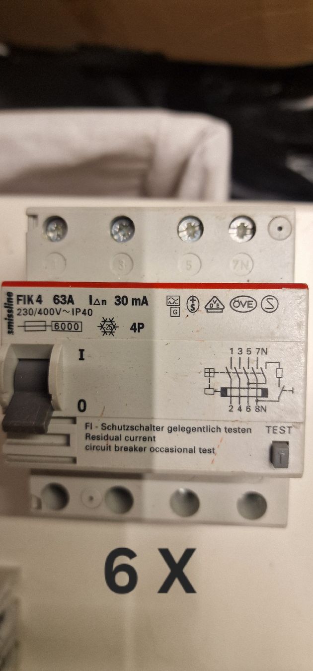 ABB Componenti elettronici: Schutzschalter  – Usato da Altstätten SG venduto da Mythos_7 4