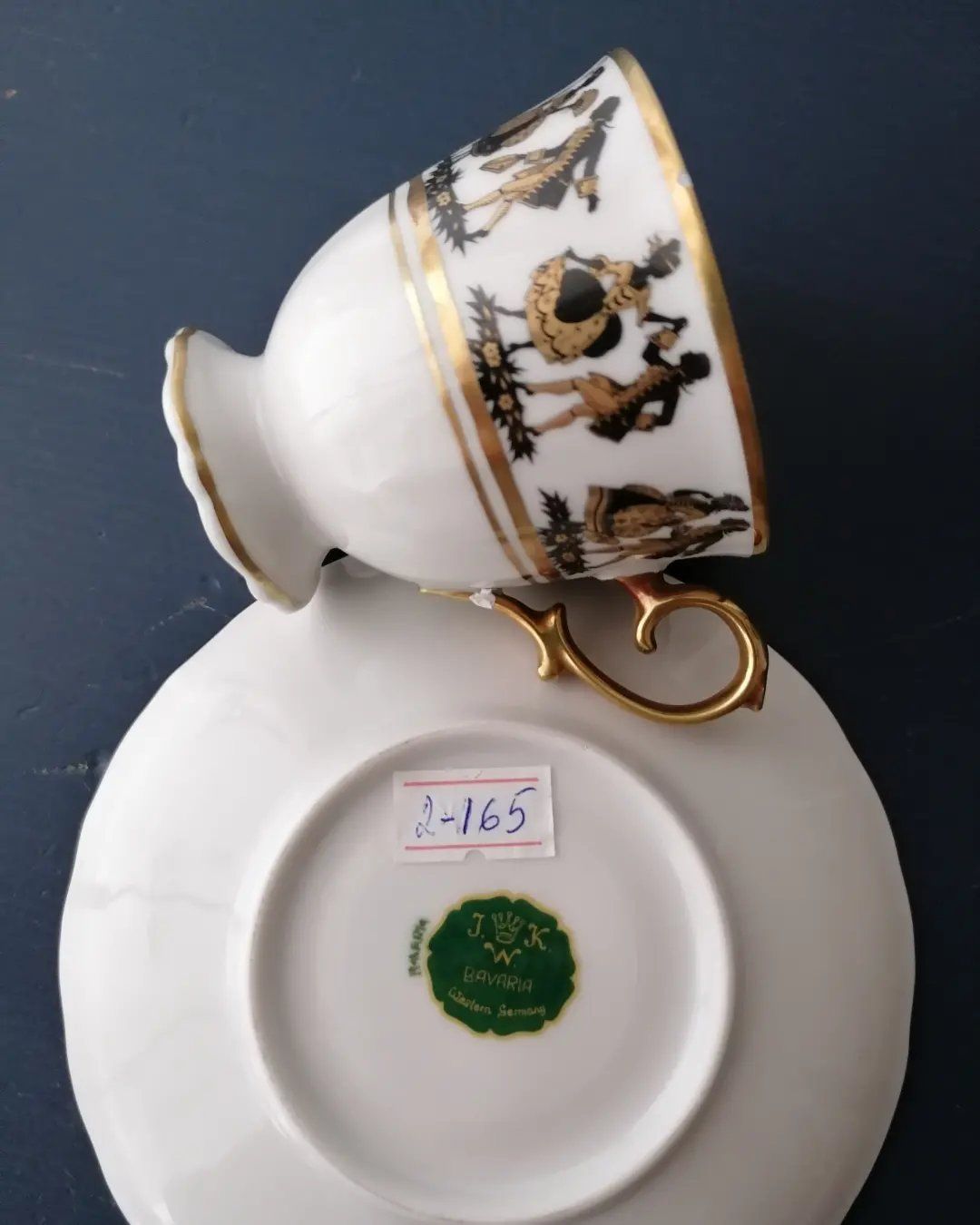 Tassen: Vintage. Mokkatasse, US Zone, Bavaria – Gebraucht aus Aegerten von Jos_zem 1