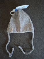 Bonnet Sterntaler gris taille 45 avec liens coton neuf
