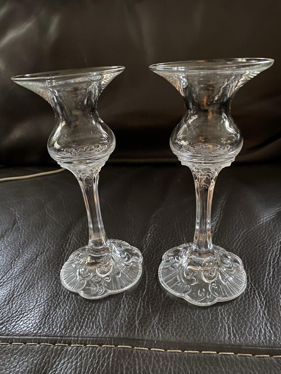 Rosenthal Kerzenständer: 2er Set Vintage Kerzenständer von Rosenthal – Gebraucht aus Rheinfelden von Tigerlilli