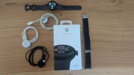 Google Pixel Watch 2 Black WLAN mit Zubehör