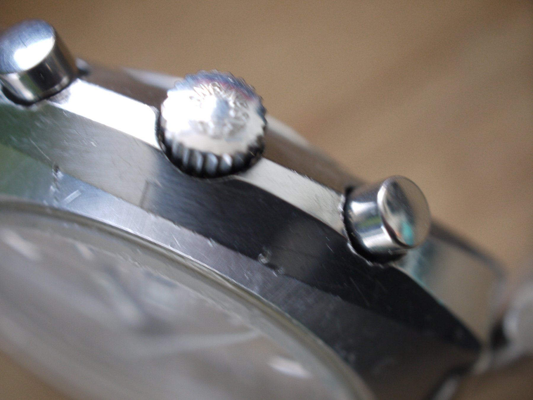 Longines Orologi: Longines Chronograph Automatic Valj. 7750 Zifferblatt Kafe – Usato da Gross venduto da Retro20 3