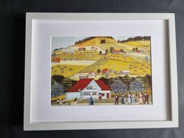 ALBERT MANSER FOTHOLITHO „ALBERTLI“ MIT NEUWERTIGEM RAHMEN