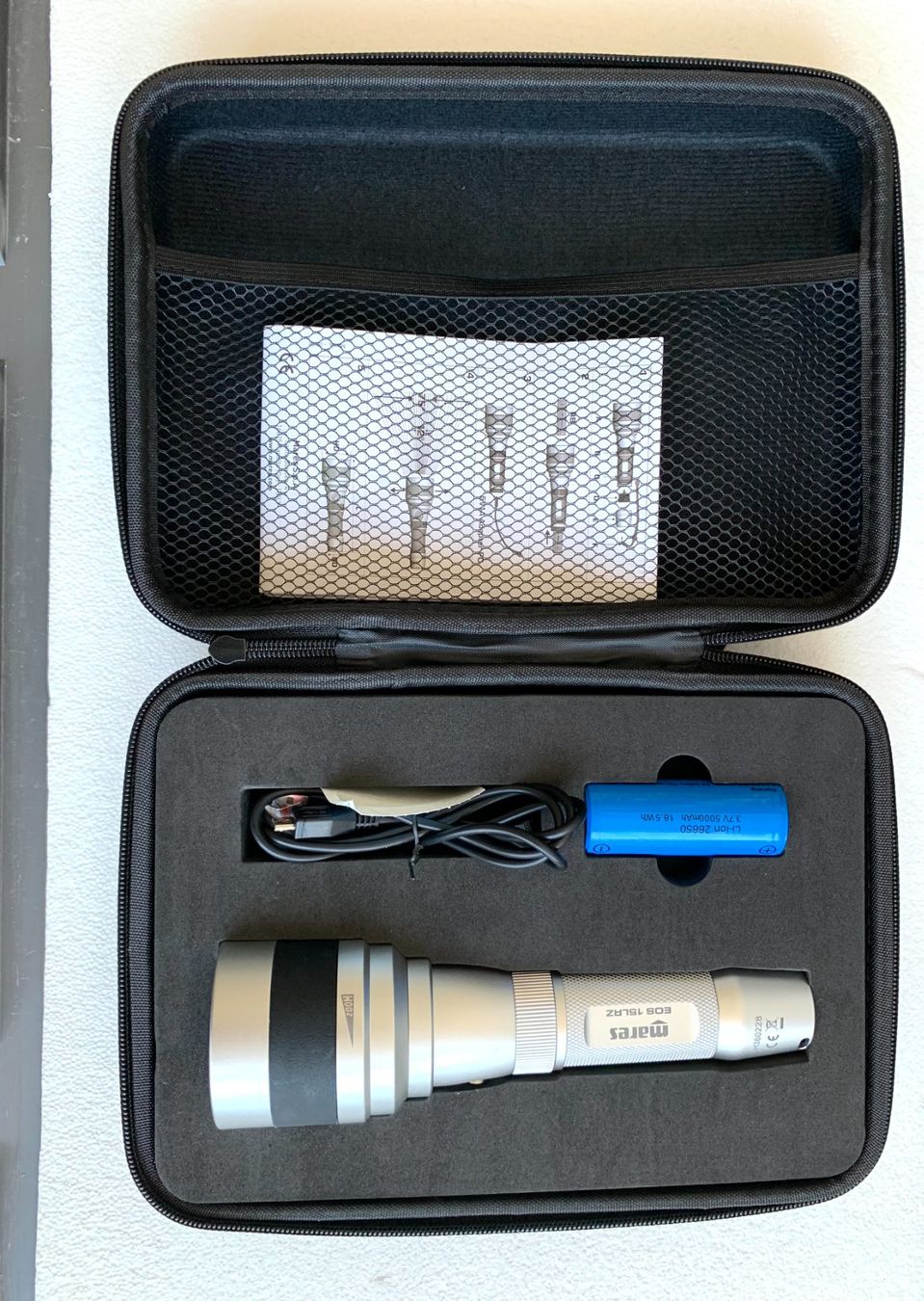Mares Lampen: Mares - Tauchlampe EOS 15 LRZ - Fabrikneu – Neu und originalverpackt aus Samstagern von Spliti 1