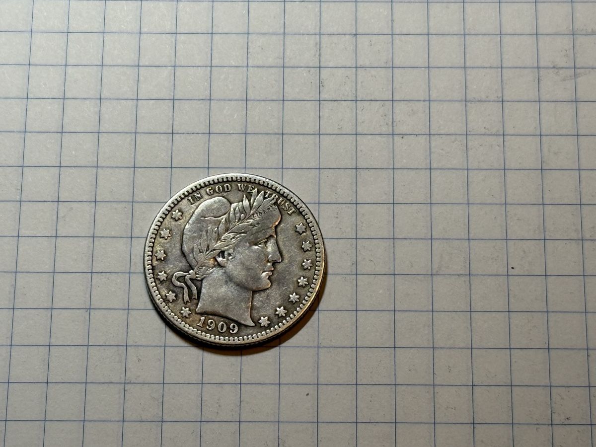 Tutti le monete: USA Barber Quarter 1909 Silber  – Usato da Zürich venduto da daki81 1