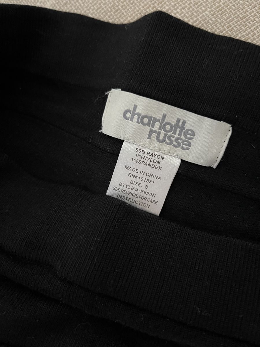 Röcke: Charlotte Russe Black Mini Skirt, Size S, Ribbed Style – Gebraucht aus Mies von Nib2011 6