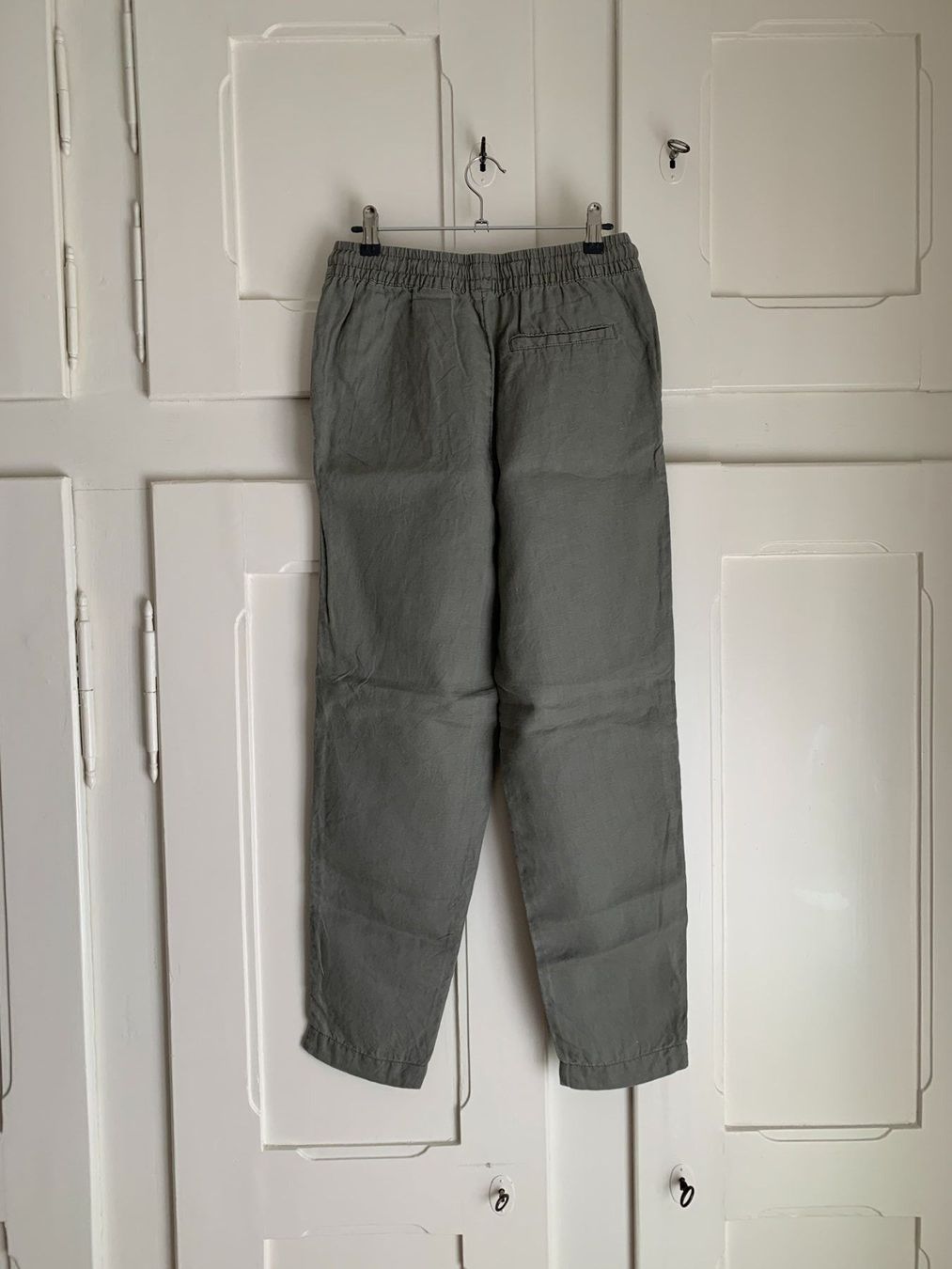 H&M Pantalons: Leinenhose khaki - 36 – D'occasion à Zürich par Diazaio 2