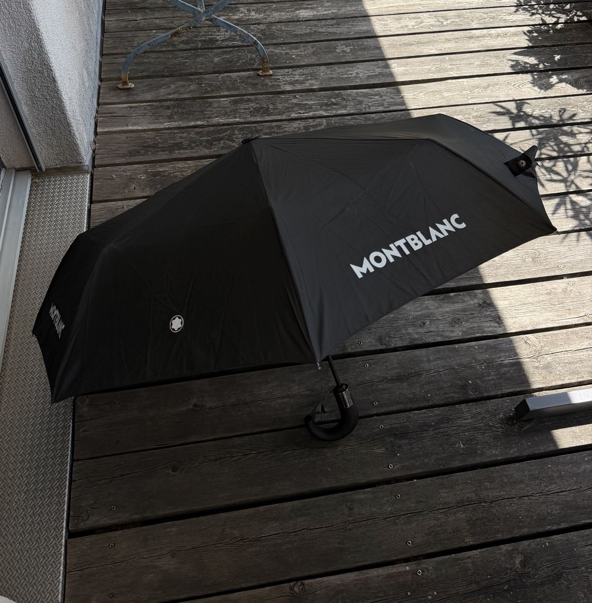 Parapluies: Manblanc Schirm Schwarz  – D'occasion à Füllinsdorf par hae_gt9l 1