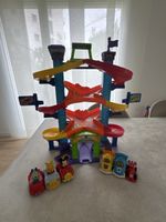 Vtech Go! Go! Smart Wheels Rennbahn mit Fahrzeugen, top Zust